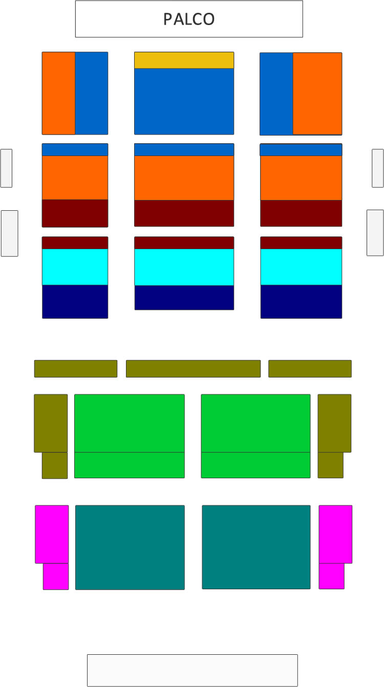 Palco Teatro Brancaccio Sabato 25 marzo 2023